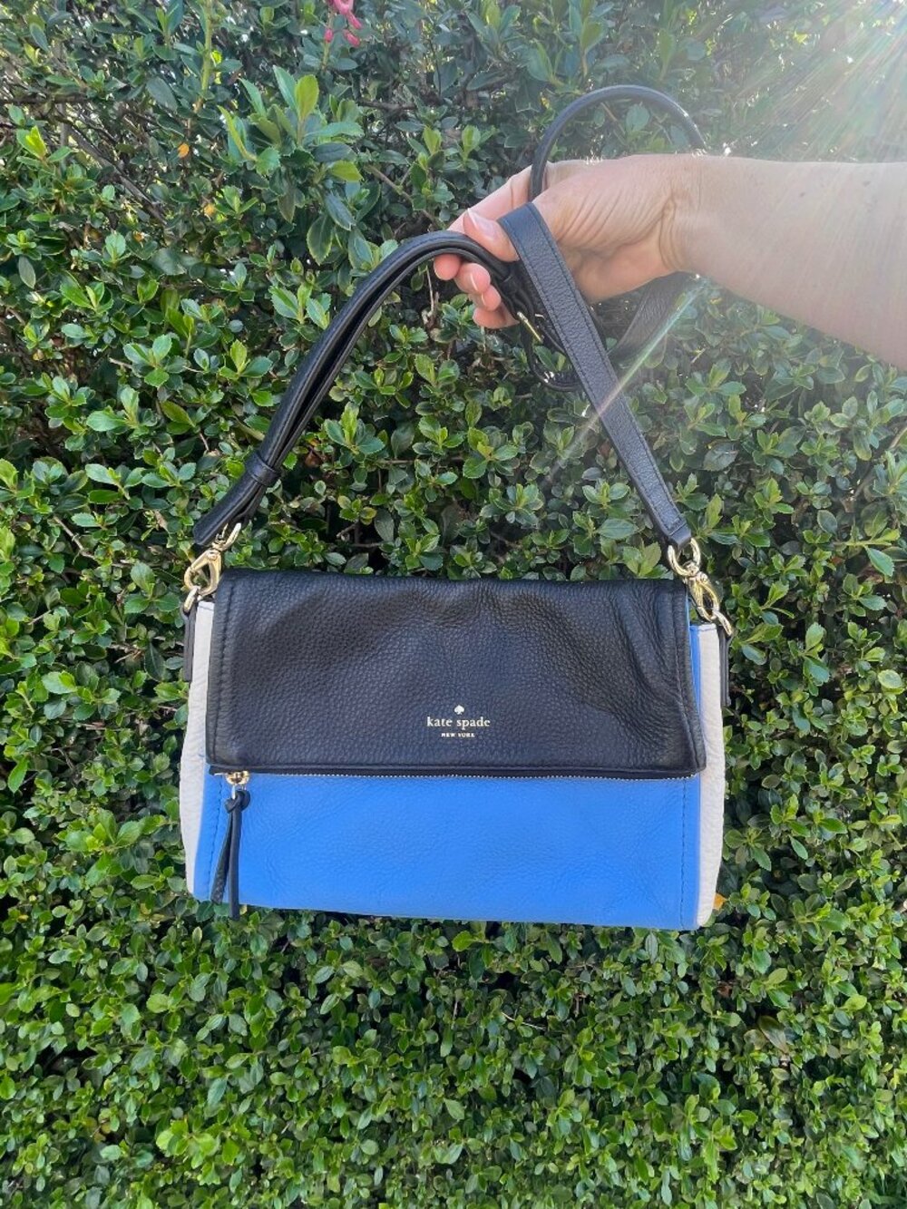 Kate Spade Color Block Crossbody Purse